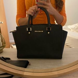 Black leather Michael Kors bag